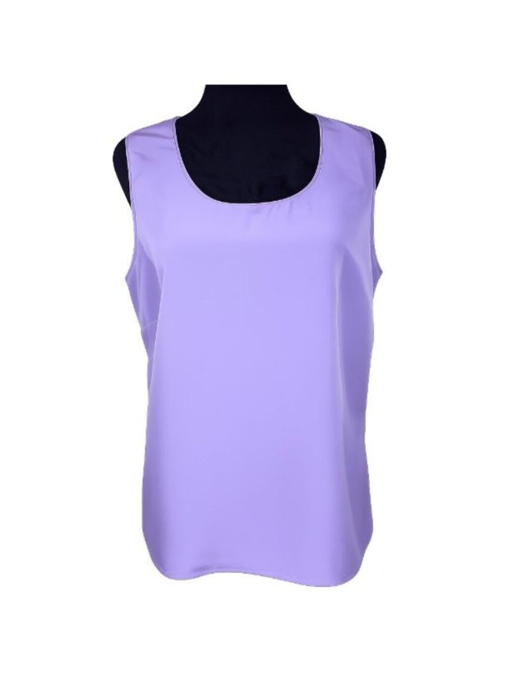 TravelSmith Women’s Lavender Sleeveless Tank Top Blouse Size M 100% Polyester